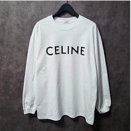 셀*느 로고 오버핏 티셔츠