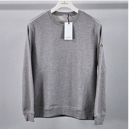 몽클*어 로고패치 라이닝 맨투맨