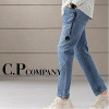 CP 컴퍼니 C.P. COMPANY 워싱 렌즈 지퍼포켓 데님진