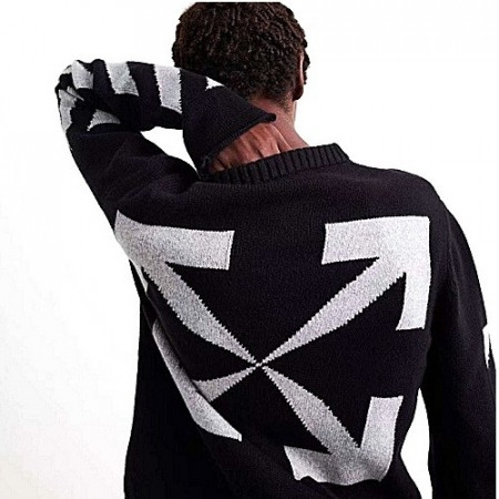 OFF-WHITE 디아그 에로우 스웨터