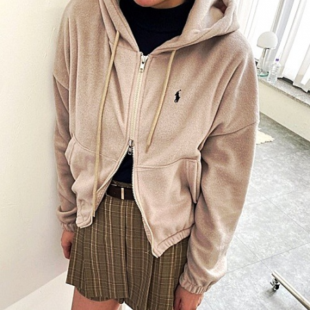 폴로 POLO 후리스 투웨이 후드집업