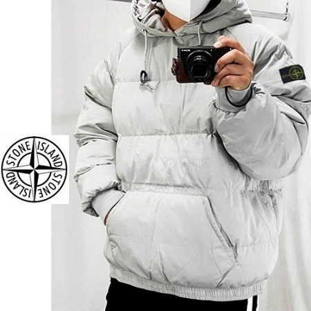 스톤아일*드 아노락 패딩 후드