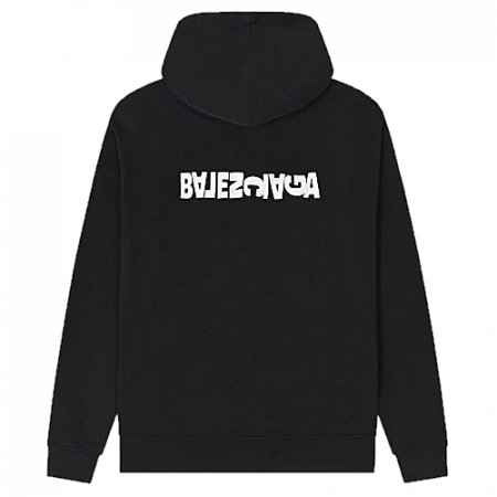 발렌시*가 BALENCIAGA 턴와이드로고 후디집업