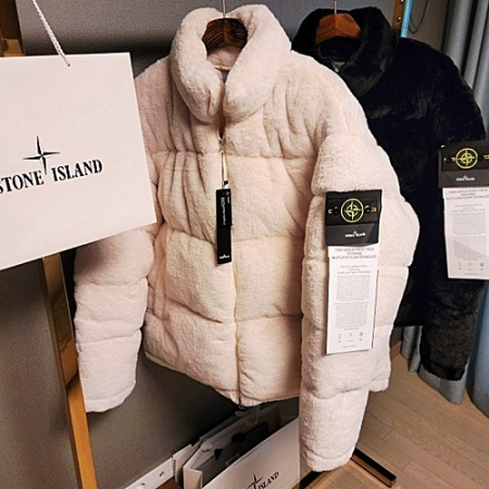 스톤아일*드 슈퍼헤비 밍크퍼 점퍼패딩