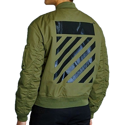 오프화이트 OFF-WHIT 디아그탭 봄버자켓