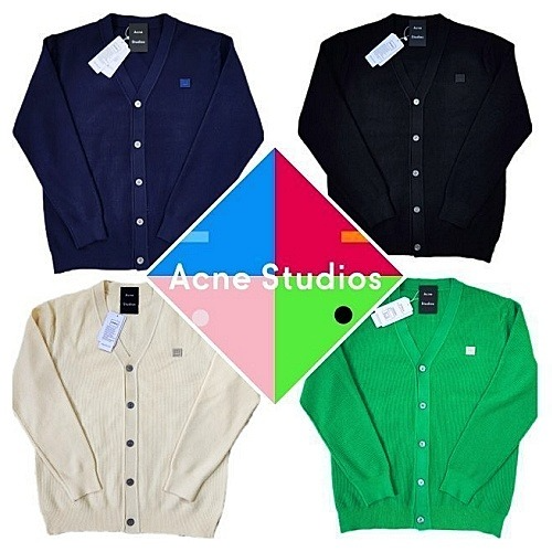 아*네 타미 엠보 가디건 캐시 터치니트