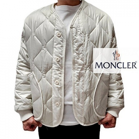 몽클*어 포켓 오버 누비점퍼