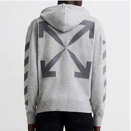 오프화*트 OFF-WHITE 디아그 에로우 니트후디