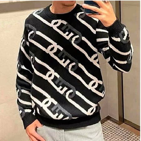 FEND* FF 로고 울 니트