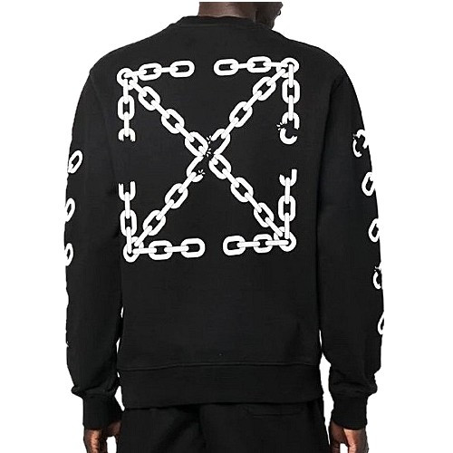 오프화*트 OFF-WHIT 체인 맨투맨