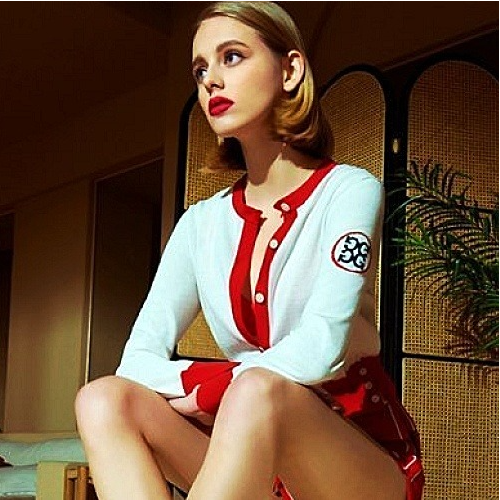 지*어 G/FORE 테크 미드레이어 가디건