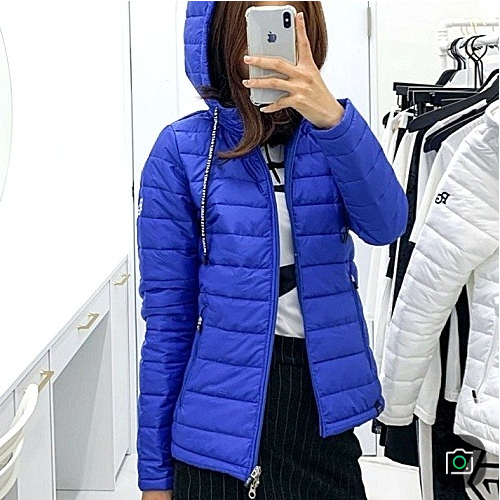 PEARLY GATES 레터링 로고 고밀도 웰런 필드 패딩자켓