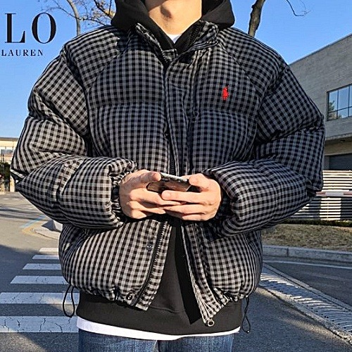 폴로 Polo Ralph Lauren 포니 고방체크 패딩