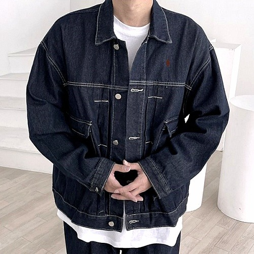 Polo Ralph Lauren 스티치 핀턱 자켓