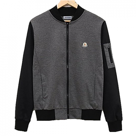 몽클*어 분또 배색 블루종