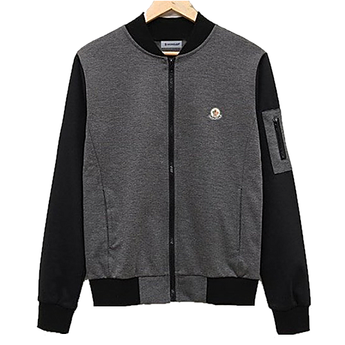 몽클*어 분또 배색 블루종