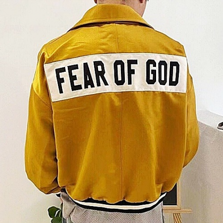 FEAR OF GOD 베이스볼 코치자켓