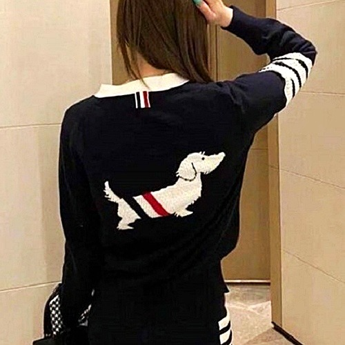 톰브*운 THOM BROWNE 핵터 니트가디건