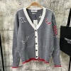 톰브*운 THOM BROWNE 도그 니트가디건