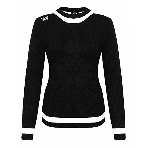 P*G 로고 라인 니트