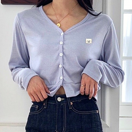 아*네 페이스 데일리 가디건