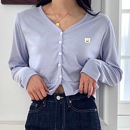 아*네 페이스 데일리 가디건