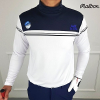 MALBON 말* 두줄배색 반목 티셔츠