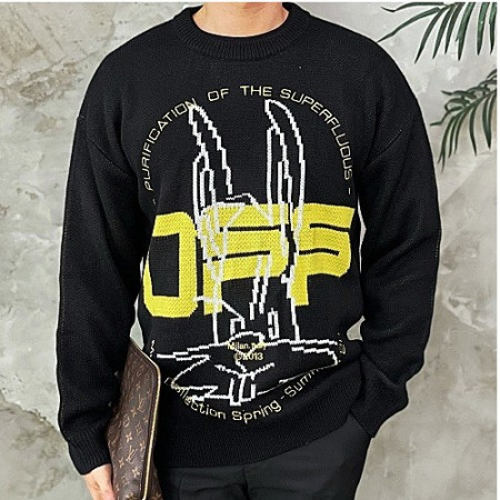 오프화*트 래빗 니트