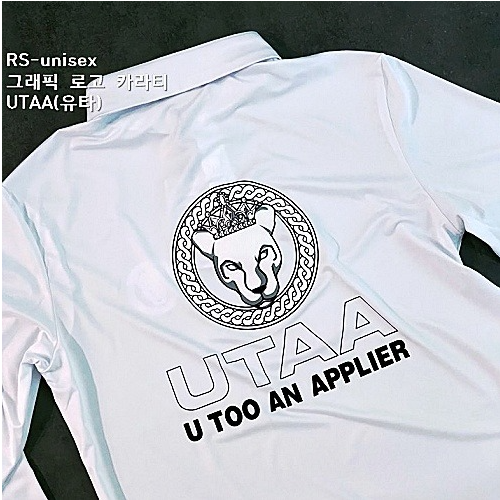 UTAA - UNISEX 그래픽 로고 카라티