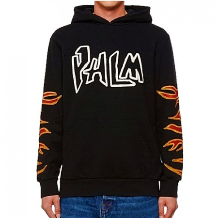팜엔젤스 Palm Angels 플레임 그레피티 후디