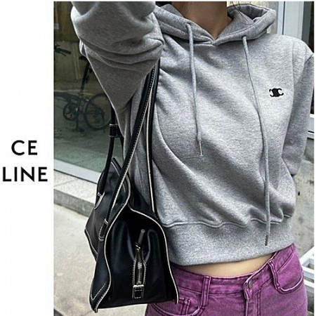 셀*느 크롭 기모 후드