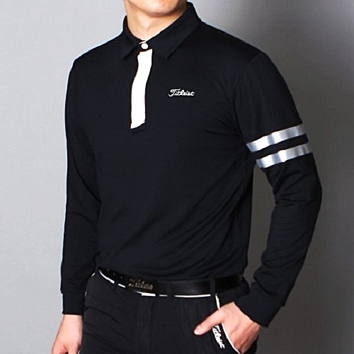 타이틀리*트 기모 심플완장 카라티