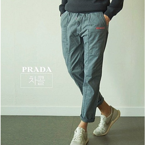 프*다 PRADA 면스판 팬츠