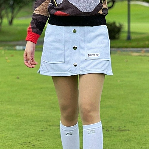 마크앤*로* H 데님 M카모 스커트