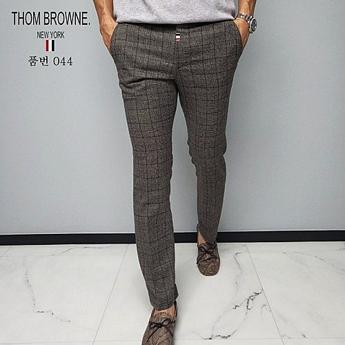 톰브*운 THOM BROWNE 브라운 체크 슬렉스