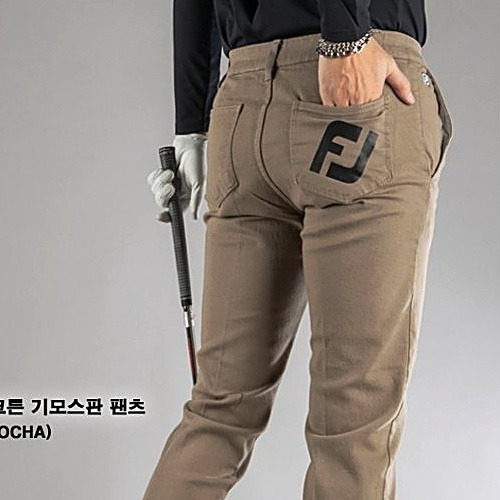 FOOTJOY GOLF 멜크 코튼 기모스판 팬츠