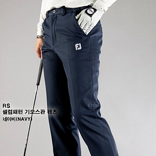 FOOTJOY GOLF 셀럽패턴 기모스판 팬츠