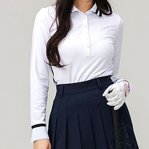 지*어 테크 폴로 커플 카라 티셔츠