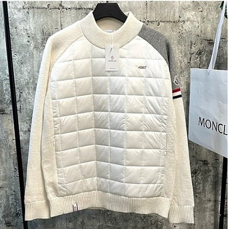 몽클*어 430퀄팅 패딩니트