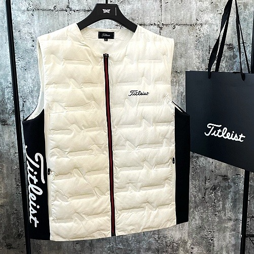 타이틀리*트 로고 포인트 라운드조끼