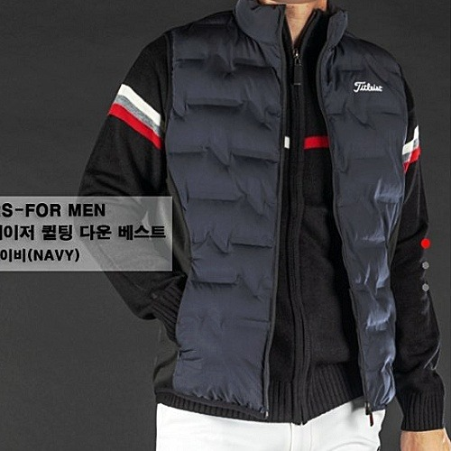 타이틀리*트 Titleist 레이저 퀼팅 다운 베스트