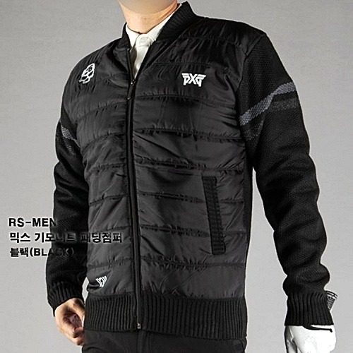 P*G PARSONS XTREME GOLF 믹스 기모니트 패딩점퍼
