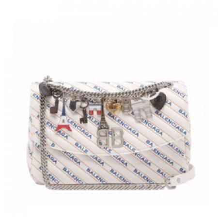 발렌시아가 BB로고 체인팬던트 크로스백