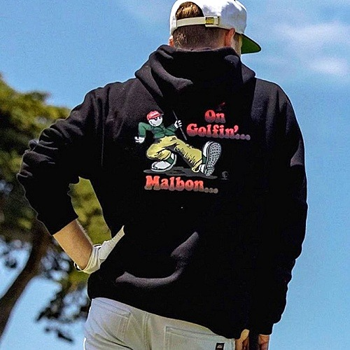 말* 킵온 로고 기모 후드