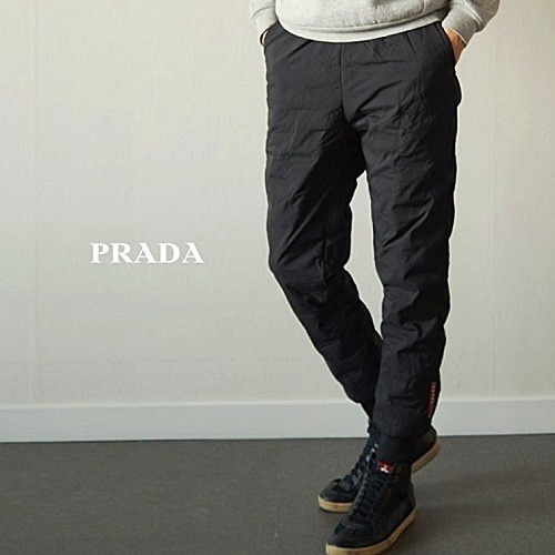 프*다 PRADA 패딩조거 덕다운 팬츠