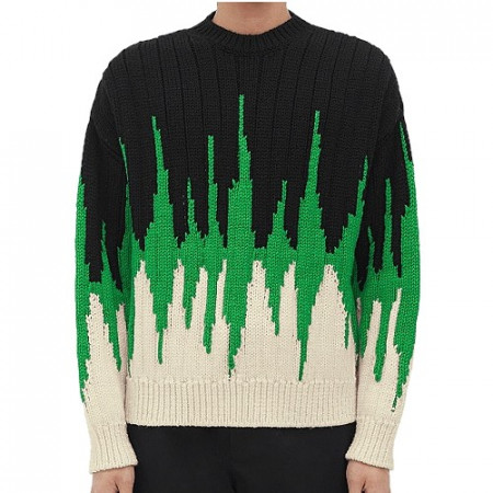 보테가베*타 BOTTEGA VENETA 그래픽 울 니트