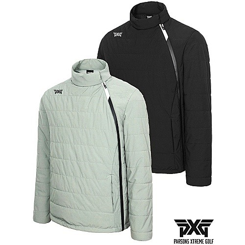 P*G 모크넥 풀집업 패딩