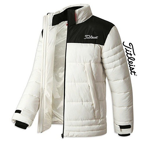 타이틀리*트 후드폭시 덕다운 패딩