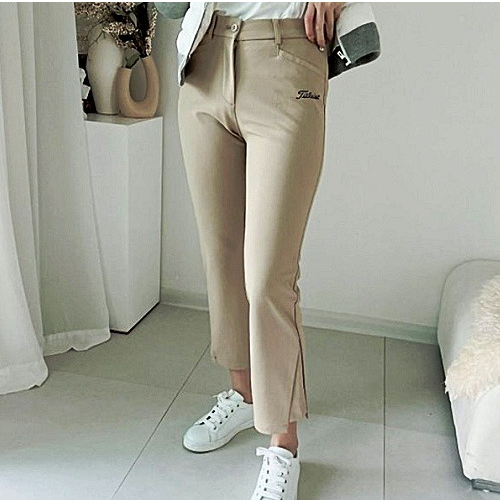 타이틀리*트 밴딩 기모 부츠컷