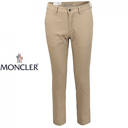 몽클*어 스틸로고 슬랙스